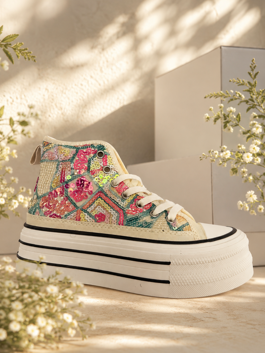 Sneaker " Bloom & Shine "