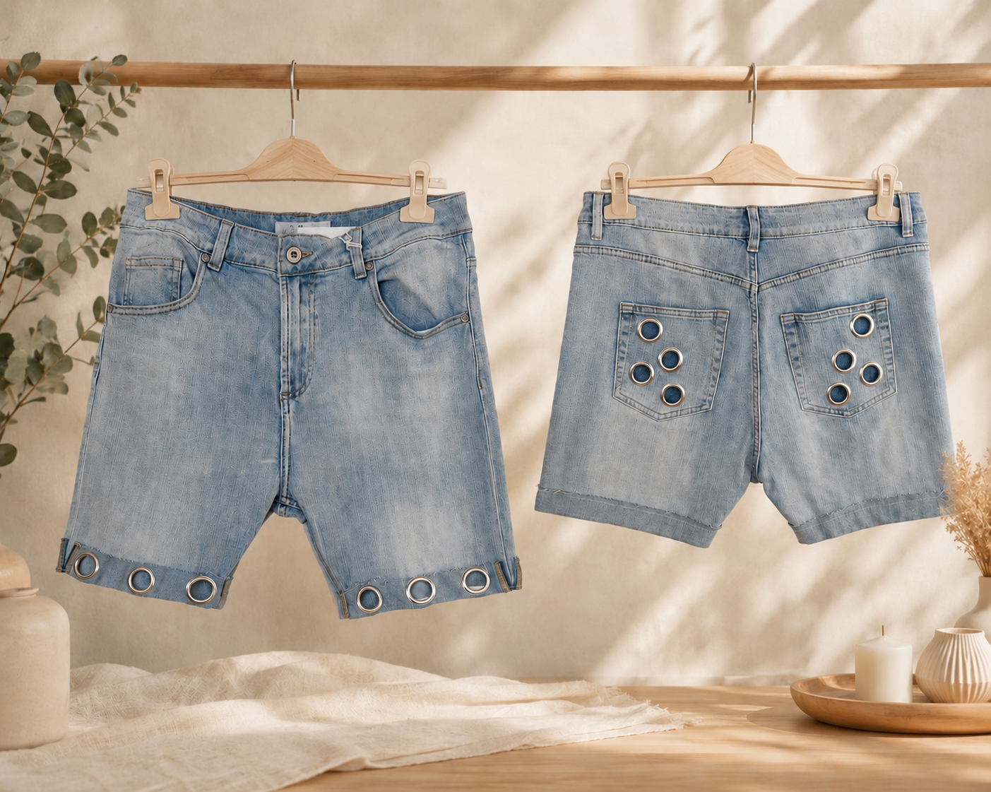 Trendige Jeansshorts Sexy Woman