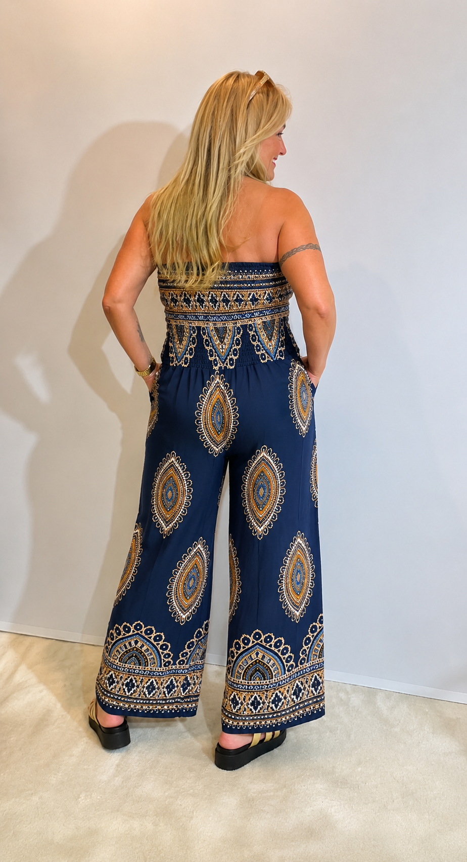 Jumpsuit Bandeu navy