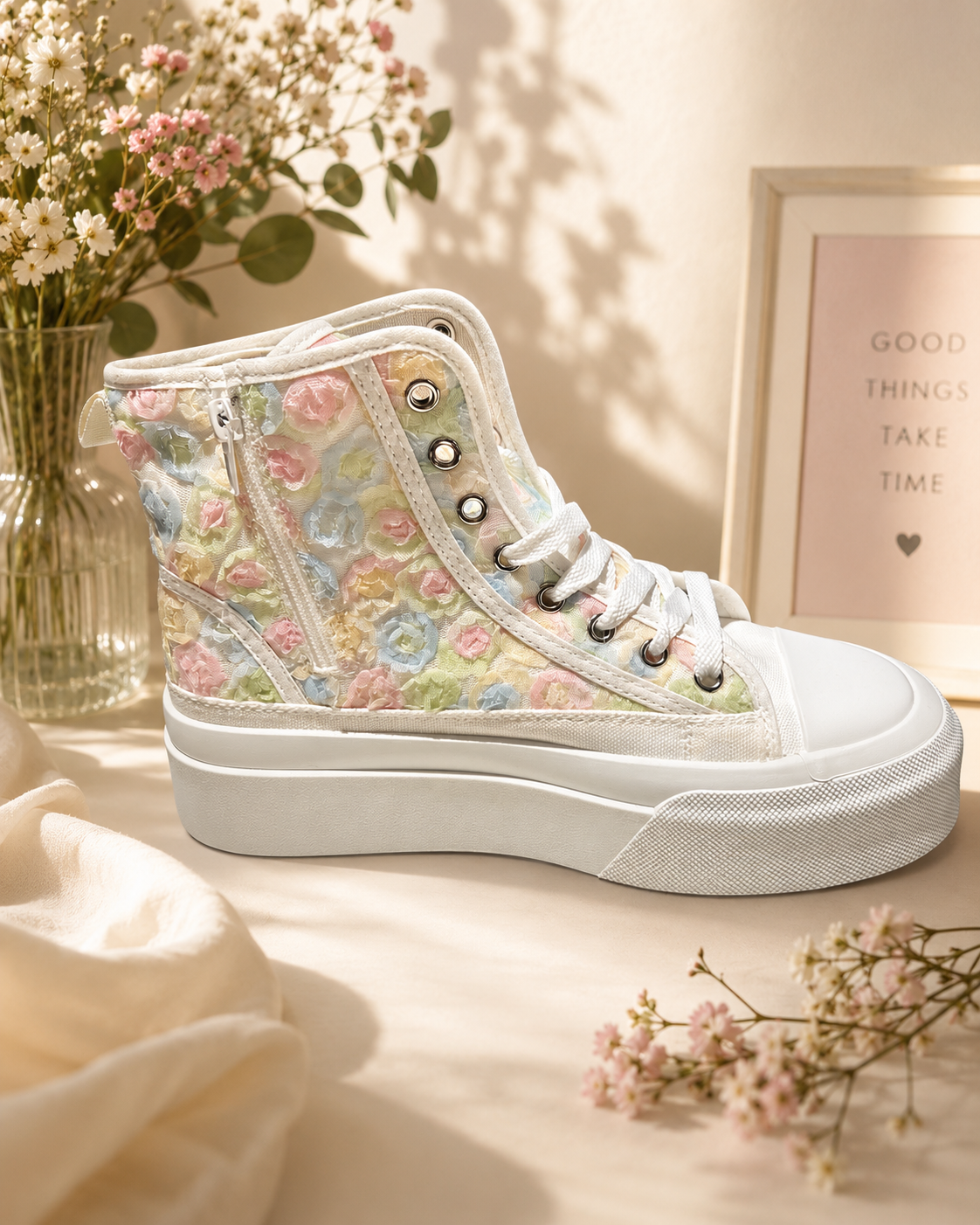 Sneaker " Blooming "
